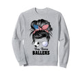 Busy Raising Ballers Volleyball And Sweatshirt - Trendy Graphic for Adults - T-Shirt, Sweatshirt, Hoodie