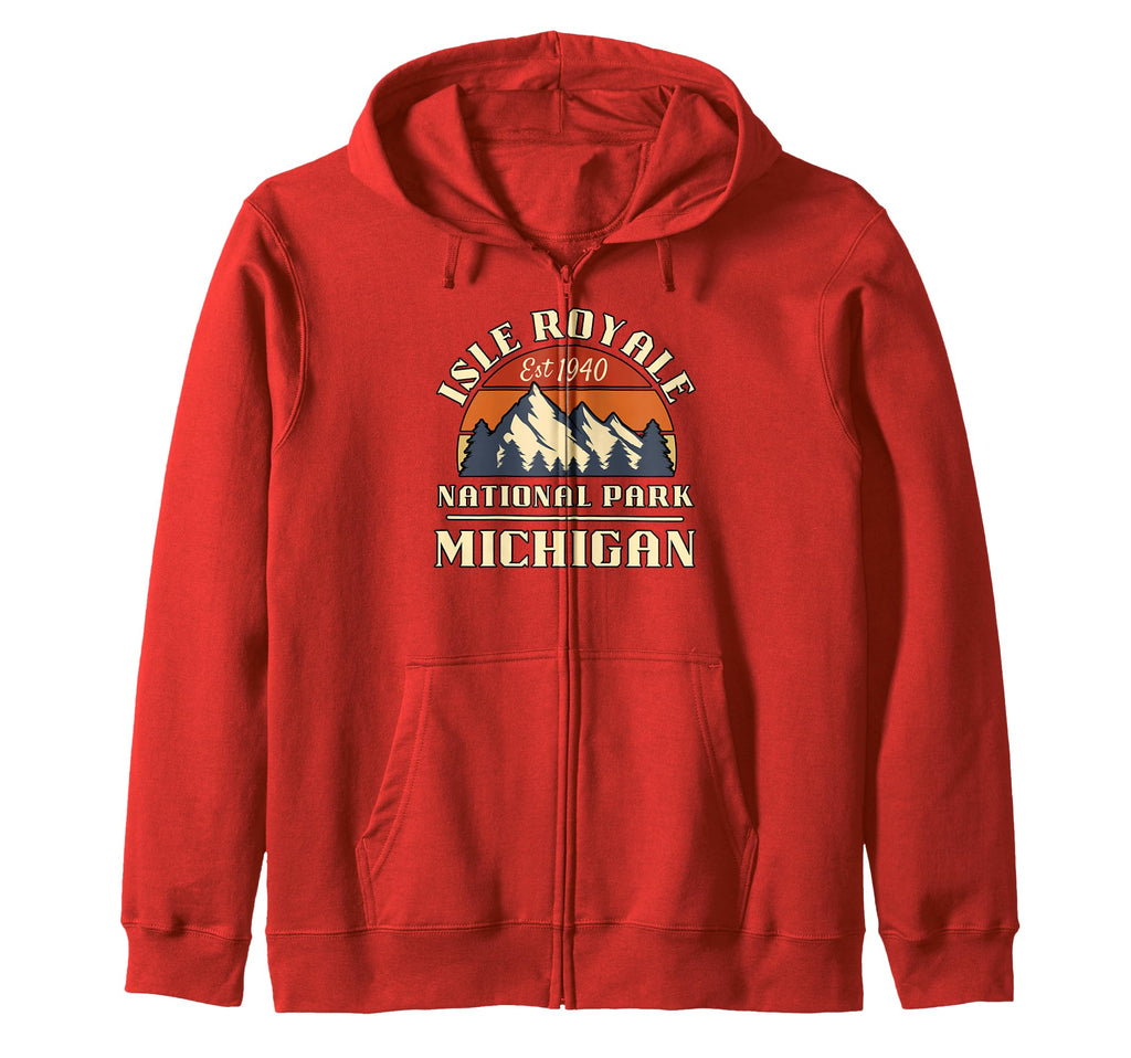 Isle Royale National Park Sweatshirt - Streetwear Style for Adults - T-Shirt, Sweatshirt, Hoodie