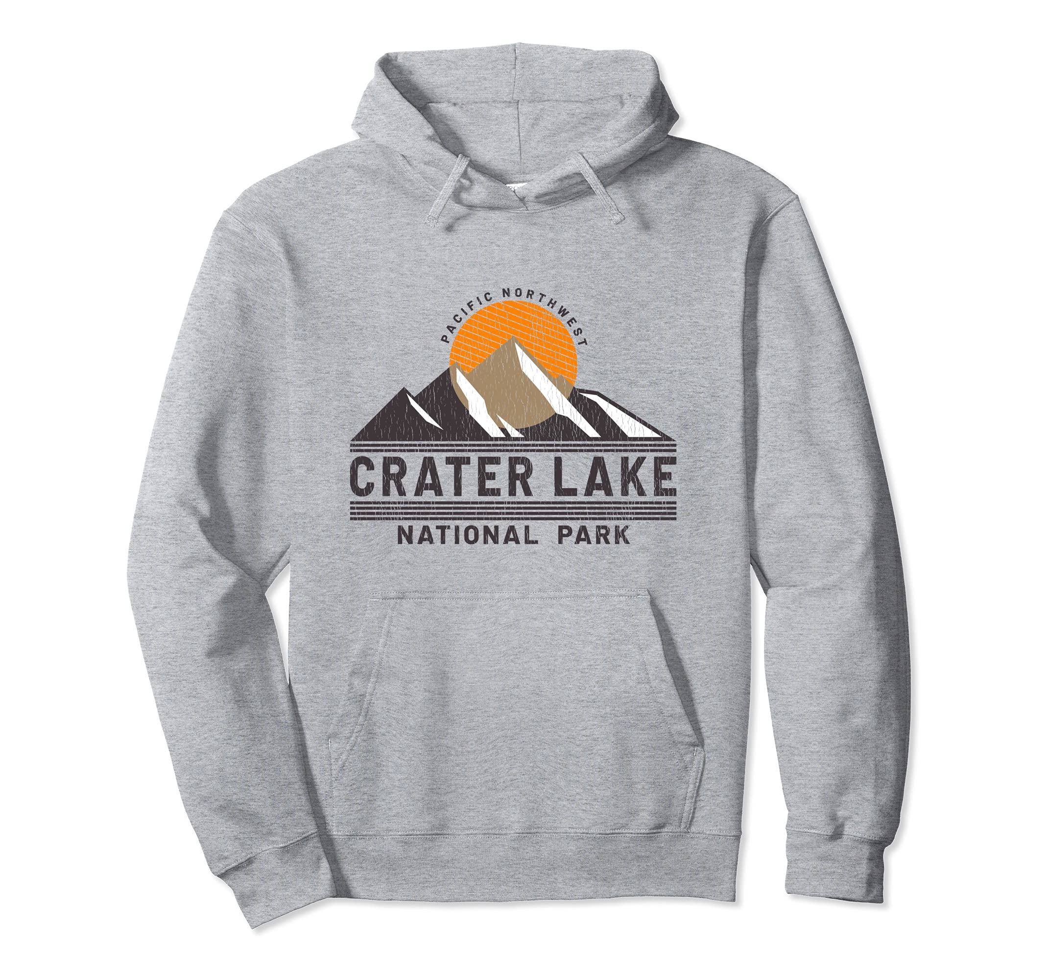 Crater Lake National Park Pacific Hoodie - Graphic Print Men Women - T-Shirt, Sweatshirt, Hoodie