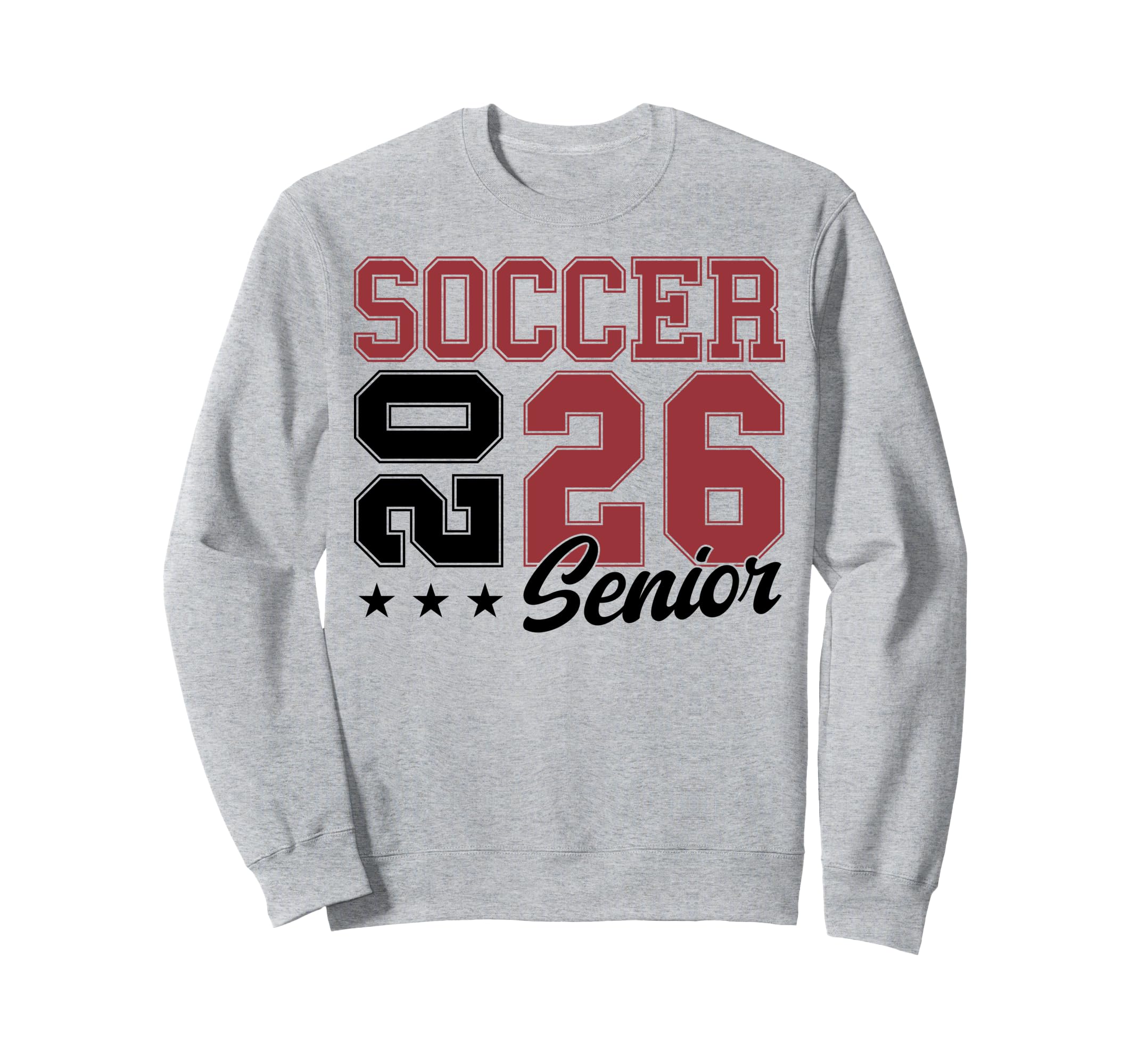 Soccer Senior Night Soccer Senior 2026 Sweatshirt - Graphic Print Unisex - T-Shirt, Sweatshirt, Hoodie
