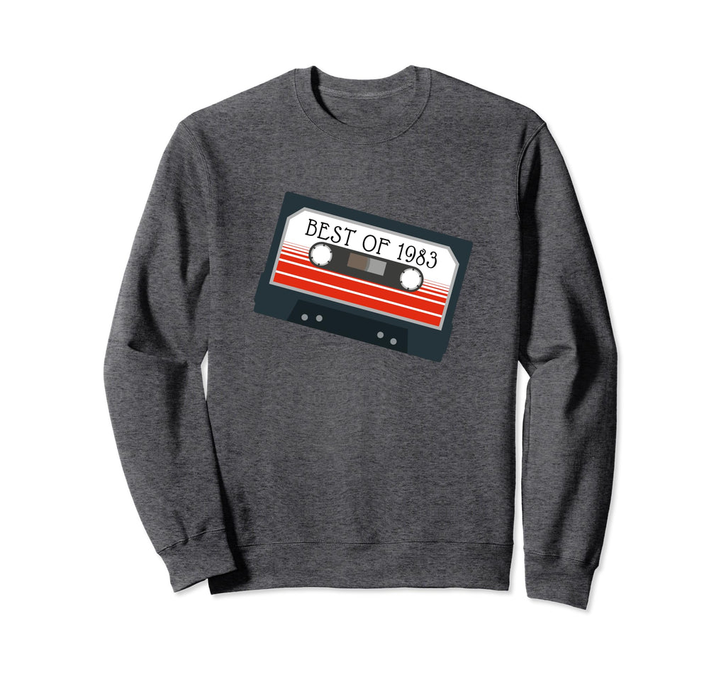 Best 1983 Cassette Tape Sweatshirt - Minimalist Print Unisex - T-Shirt, Sweatshirt, Hoodie