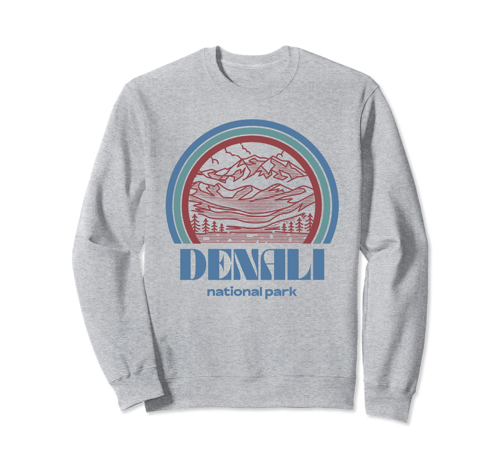 Denali National Park Outdoor Sweatshirt - Streetwear Style for Adults - T-Shirt, Sweatshirt, Hoodie
