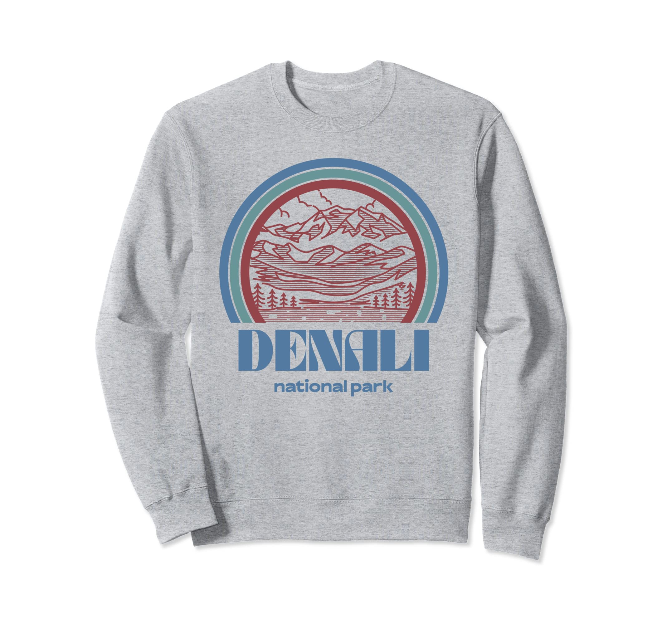 Denali National Park Outdoor Sweatshirt - Streetwear Style for Adults - T-Shirt, Sweatshirt, Hoodie