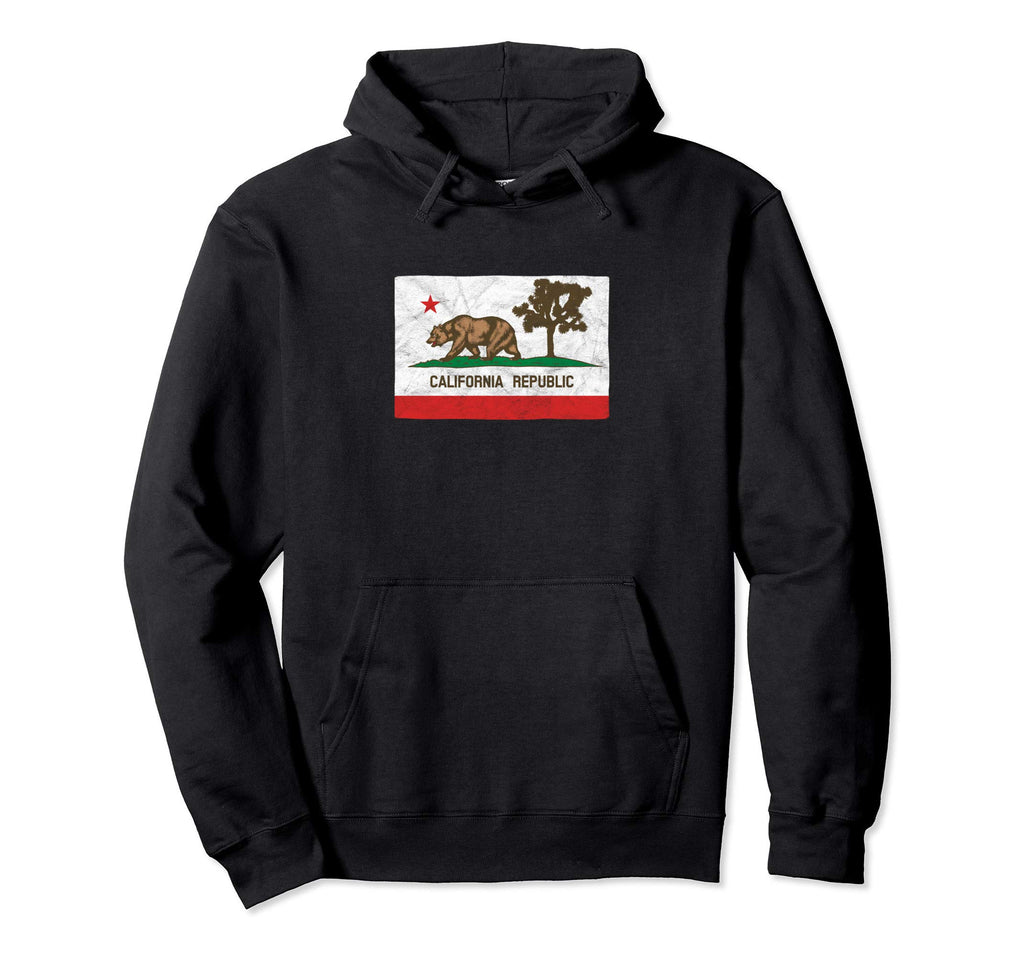 California Bear Flag Joshua Tree Hoodie - Fun Novelty Design Men Women - T-Shirt, Sweatshirt, Hoodie
