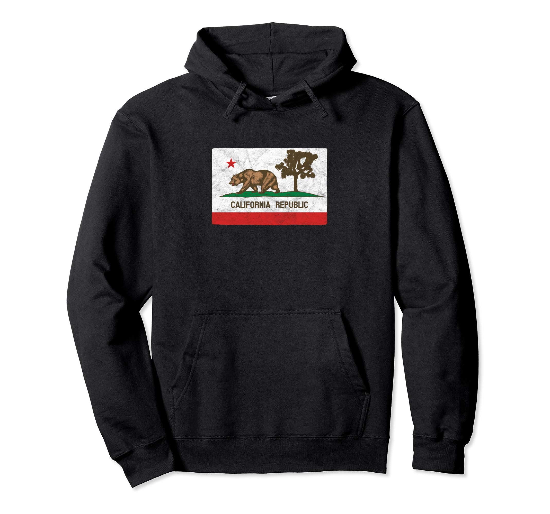 California Bear Flag Joshua Tree Hoodie - Fun Novelty Design Men Women - T-Shirt, Sweatshirt, Hoodie