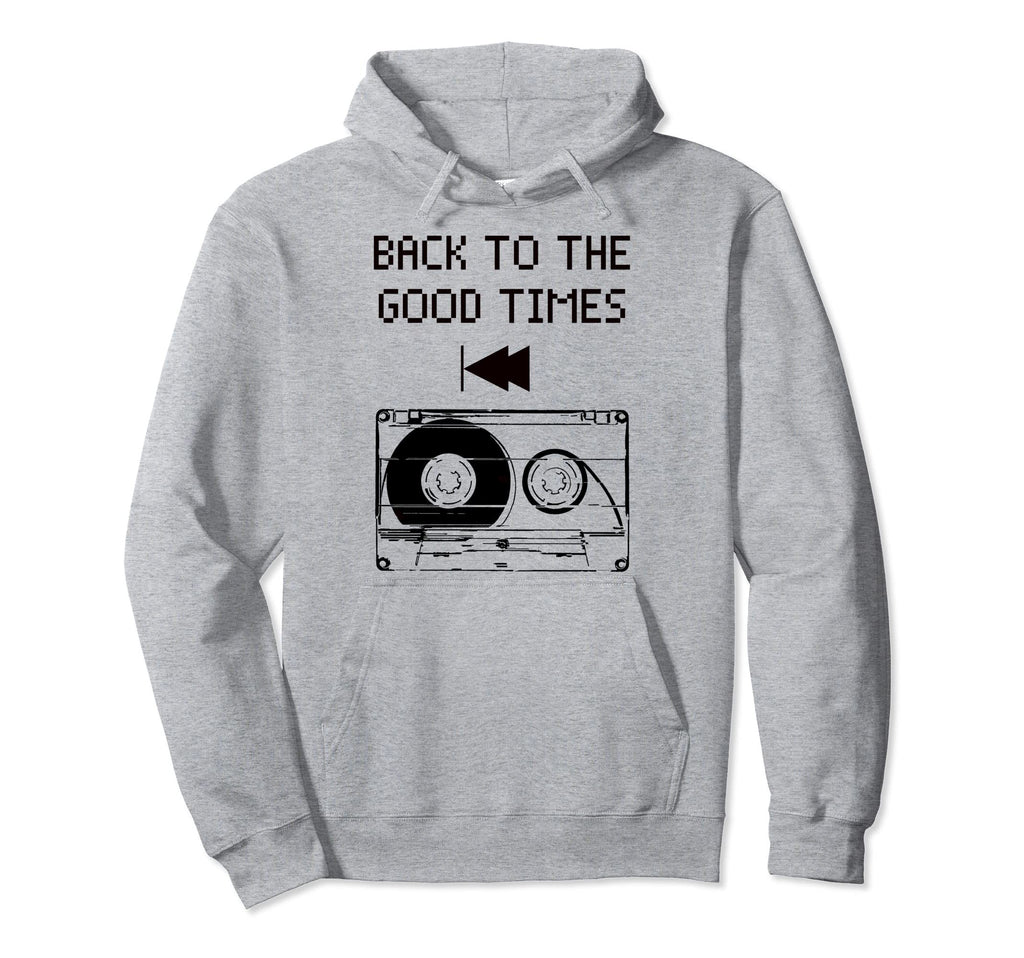 Kassette Old School Audio Tape Hoodie - Fun Novelty Design Men Women - T-Shirt, Sweatshirt, Hoodie