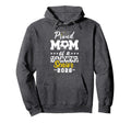 Proud Mom Soccer Senior 2026 Hoodie - Minimalist Print for Adults - T-Shirt, Sweatshirt, Hoodie