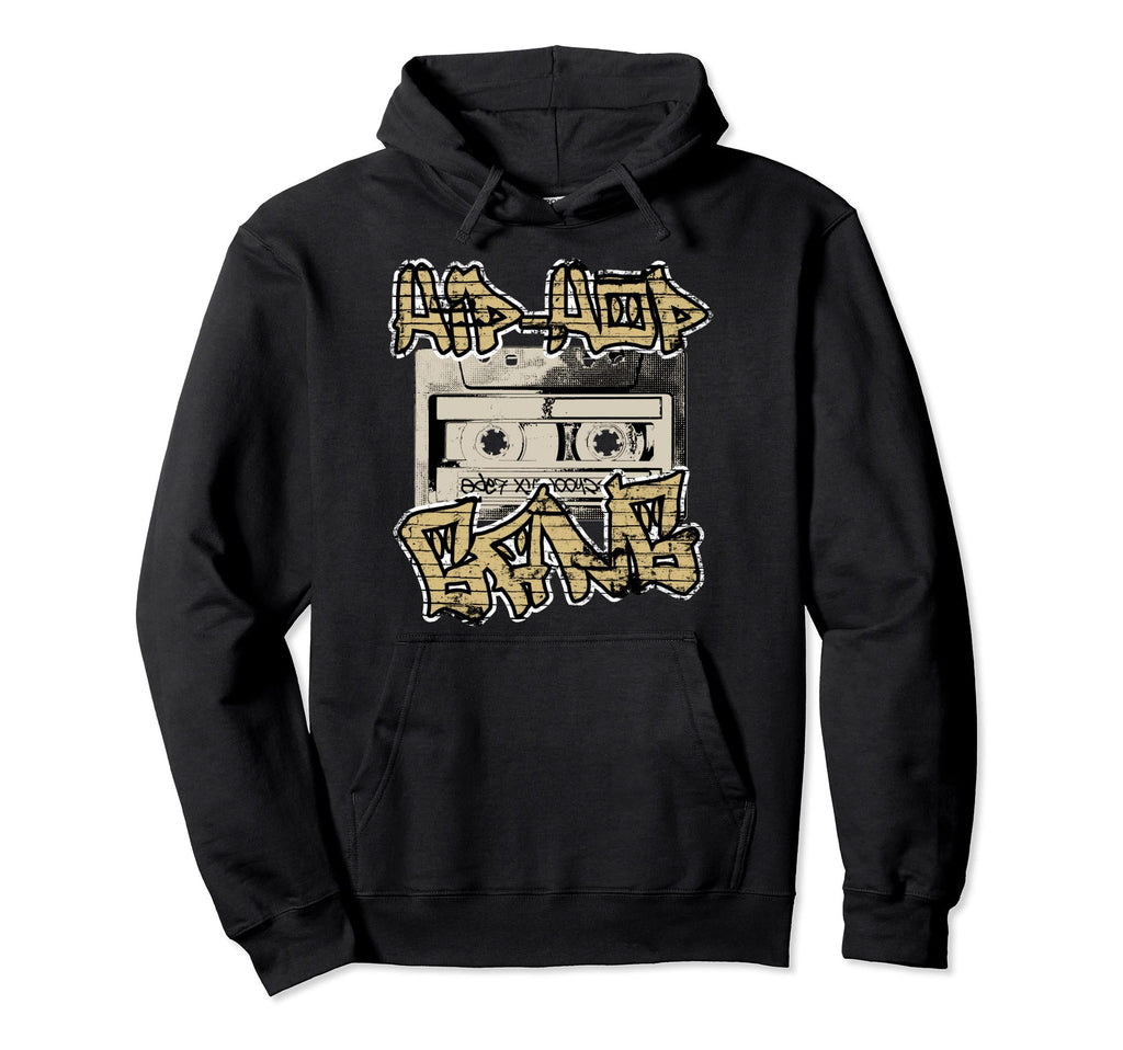 Hip Hop Graffiti Gear Cassette Old Hoodie - Aesthetic Graphic for Adults - T-Shirt, Sweatshirt, Hoodie