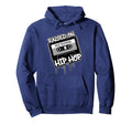 Raised Hip Hop Old School Cassette Hoodie - Graphic Print for Adults - T-Shirt, Sweatshirt, Hoodie