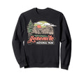 Yosemite National Park Eighties 80S Sweatshirt - Unique Graphic Men Women - T-Shirt, Sweatshirt, Hoodie