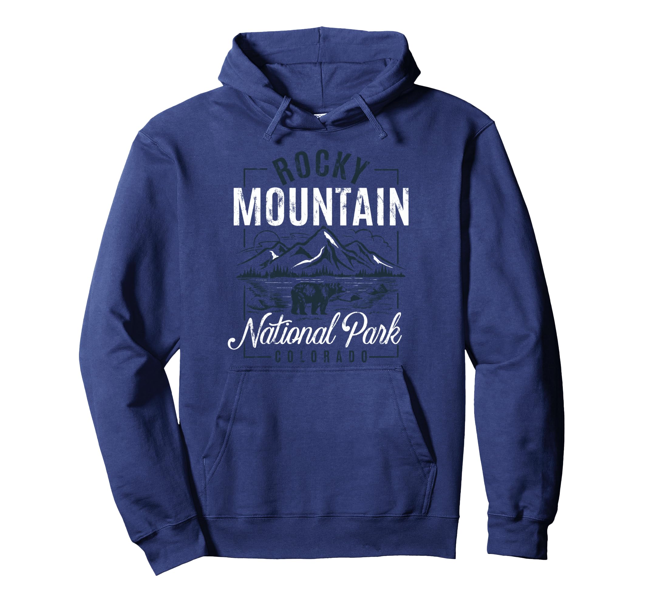 Rocky Mountain National Park Souvenir Hoodie - Graphic Print Unisex - T-Shirt, Sweatshirt, Hoodie