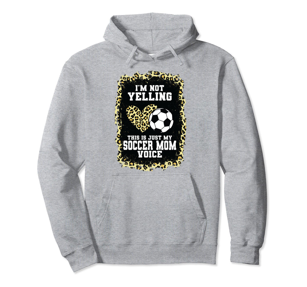 My Soccer Mom Voice Heart Soccer Mom Hoodie - Streetwear Style Unisex - T-Shirt, Sweatshirt, Hoodie