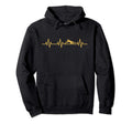 Soccer Player Goalie Lifeline Heartbeat Hoodie - Streetwear Style Unisex - T-Shirt, Sweatshirt, Hoodie