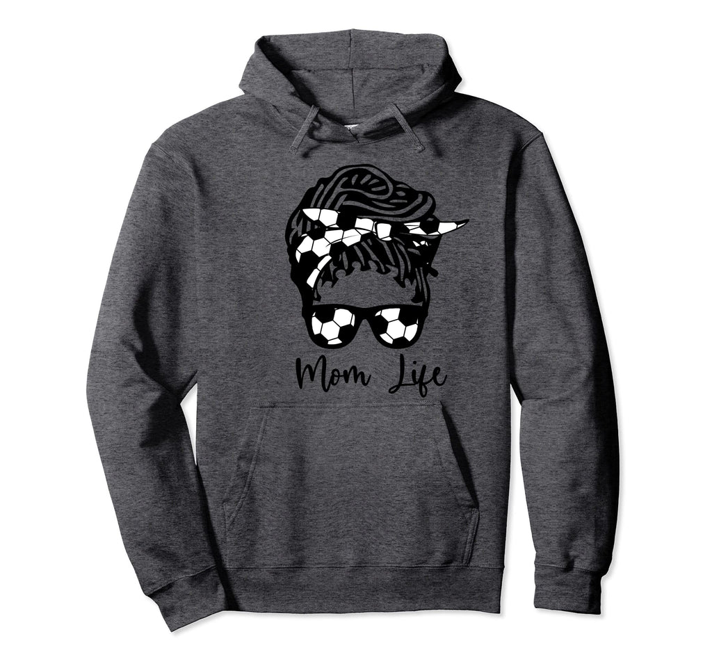 Soccer Mom African American Mom Life Hoodie - Custom Art Print Men Women - T-Shirt, Sweatshirt, Hoodie