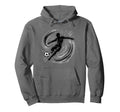 Powerful Soccer Kick And Teen Fans Hoodie - Novelty Apparel Unisex - T-Shirt, Sweatshirt, Hoodie
