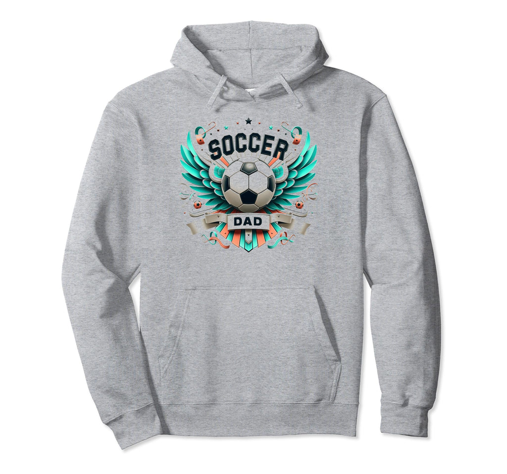 Soccer Dad Family Matching Dad Hoodie - Custom Art Print for Adults - T-Shirt, Sweatshirt, Hoodie
