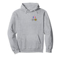France Flag Soccer Beer Pocket Football Hoodie - Unique Graphic Unisex - T-Shirt, Sweatshirt, Hoodie