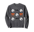 Basketballs Bows Soccer Player Sweatshirt - Custom Art Print Men Women - T-Shirt, Sweatshirt, Hoodie