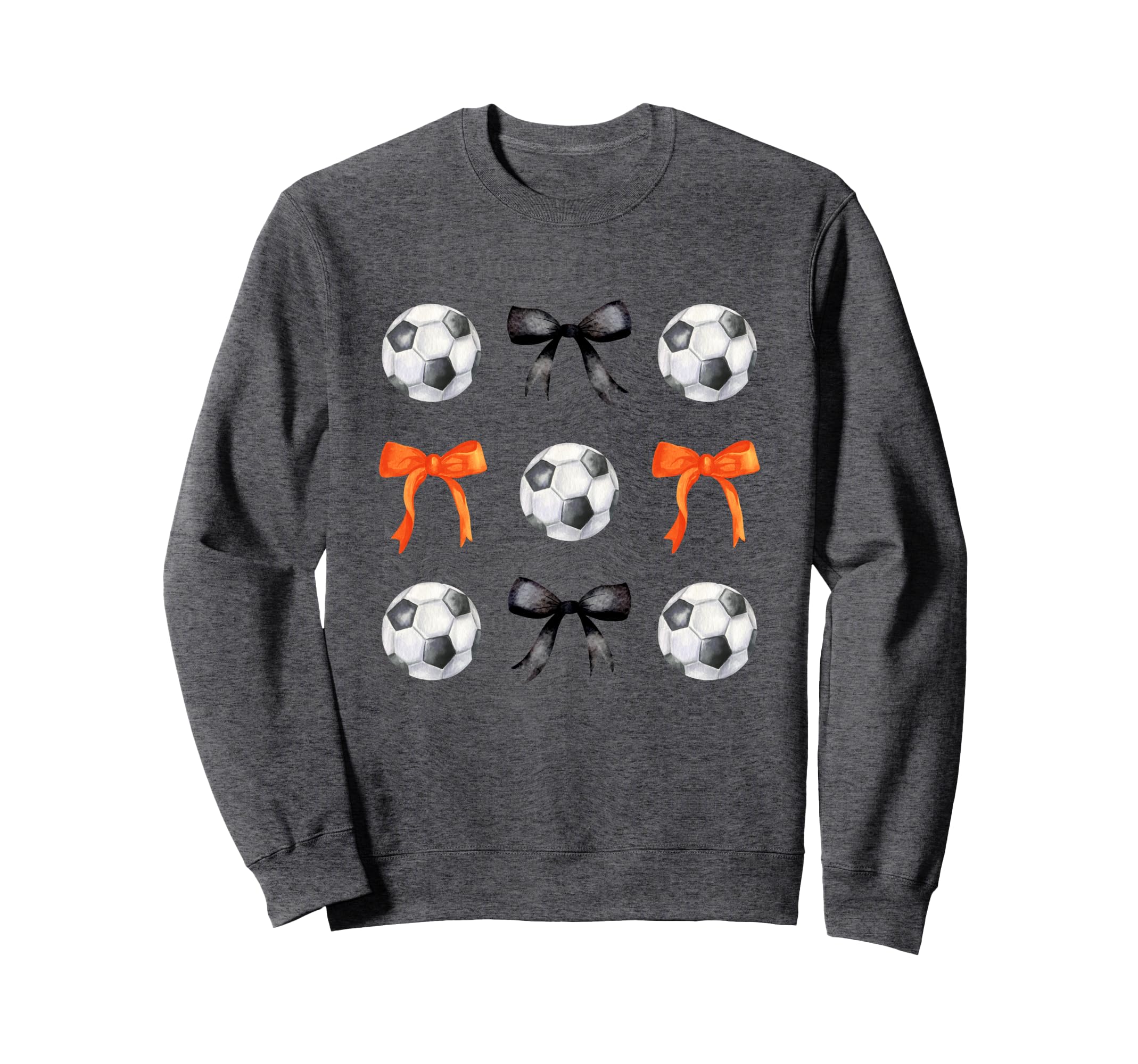 Basketballs Bows Soccer Player Sweatshirt - Custom Art Print Men Women - T-Shirt, Sweatshirt, Hoodie