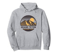 Grand Teton National Park Souvenir Gift Hoodie - Trendy Graphic Men Women - T-Shirt, Sweatshirt, Hoodie