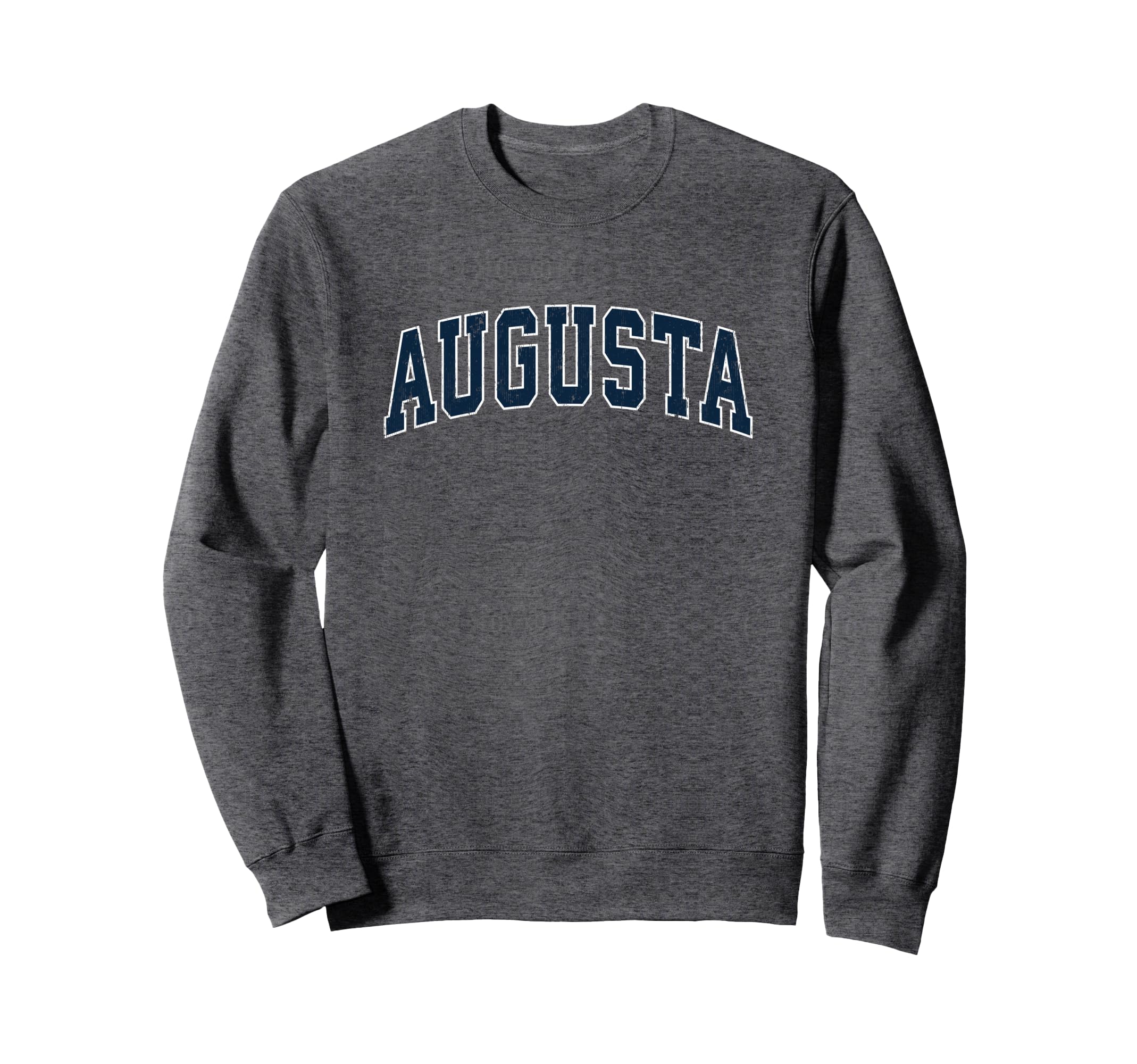 Augusta Maine Me Sports Navy Sweatshirt - Graphic Print for Adults - T-Shirt, Sweatshirt, Hoodie
