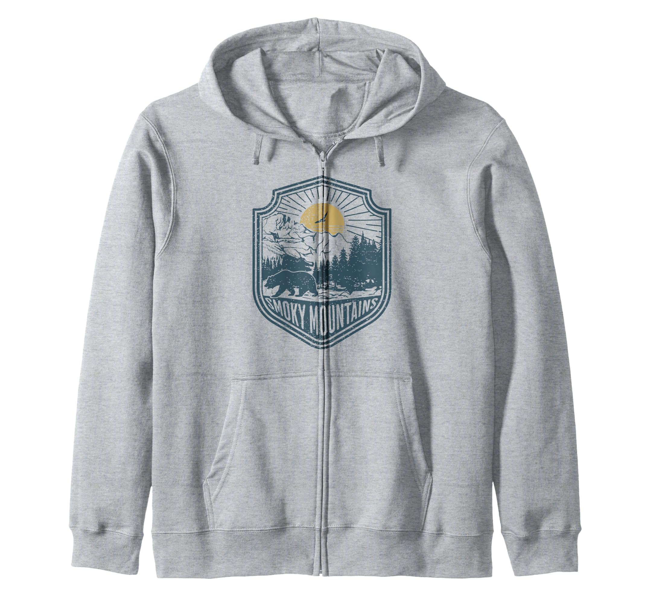 Great Smoky Mountains National Park Hoodie - Trendy Graphic Men Women - T-Shirt, Sweatshirt, Hoodie