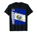 El Salvador Flag Distressed El Salvador T-Shirt - Minimalist Print Unisex - T-Shirt, Sweatshirt, Hoodie