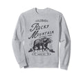 Rocky Mountain National Park Bear Sweatshirt - Graphic Print for Adults - T-Shirt, Sweatshirt, Hoodie
