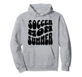 Soccer Mom Summer Groovy Mothers Day Hoodie - Fun Novelty Design Men Women - T-Shirt, Sweatshirt, Hoodie