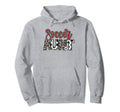 Soccer Aunt Leopard Red Soccer Auntie Hoodie - Graphic Print for Adults - T-Shirt, Sweatshirt, Hoodie