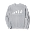 Soccer Player Evolution Funny Soccer Sweatshirt - Graphic Print Unisex - T-Shirt, Sweatshirt, Hoodie