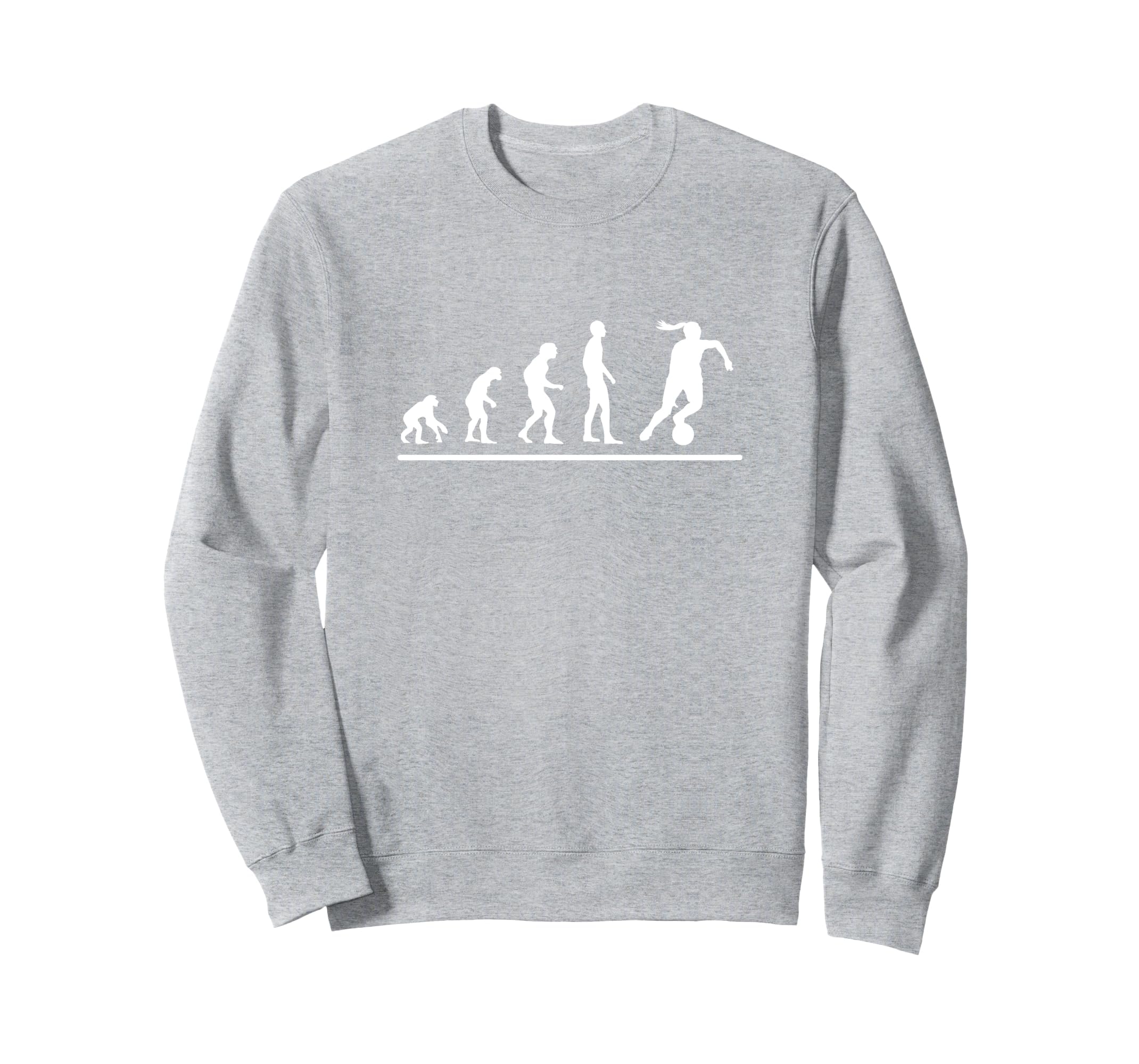 Soccer Player Evolution Funny Soccer Sweatshirt - Graphic Print Unisex - T-Shirt, Sweatshirt, Hoodie