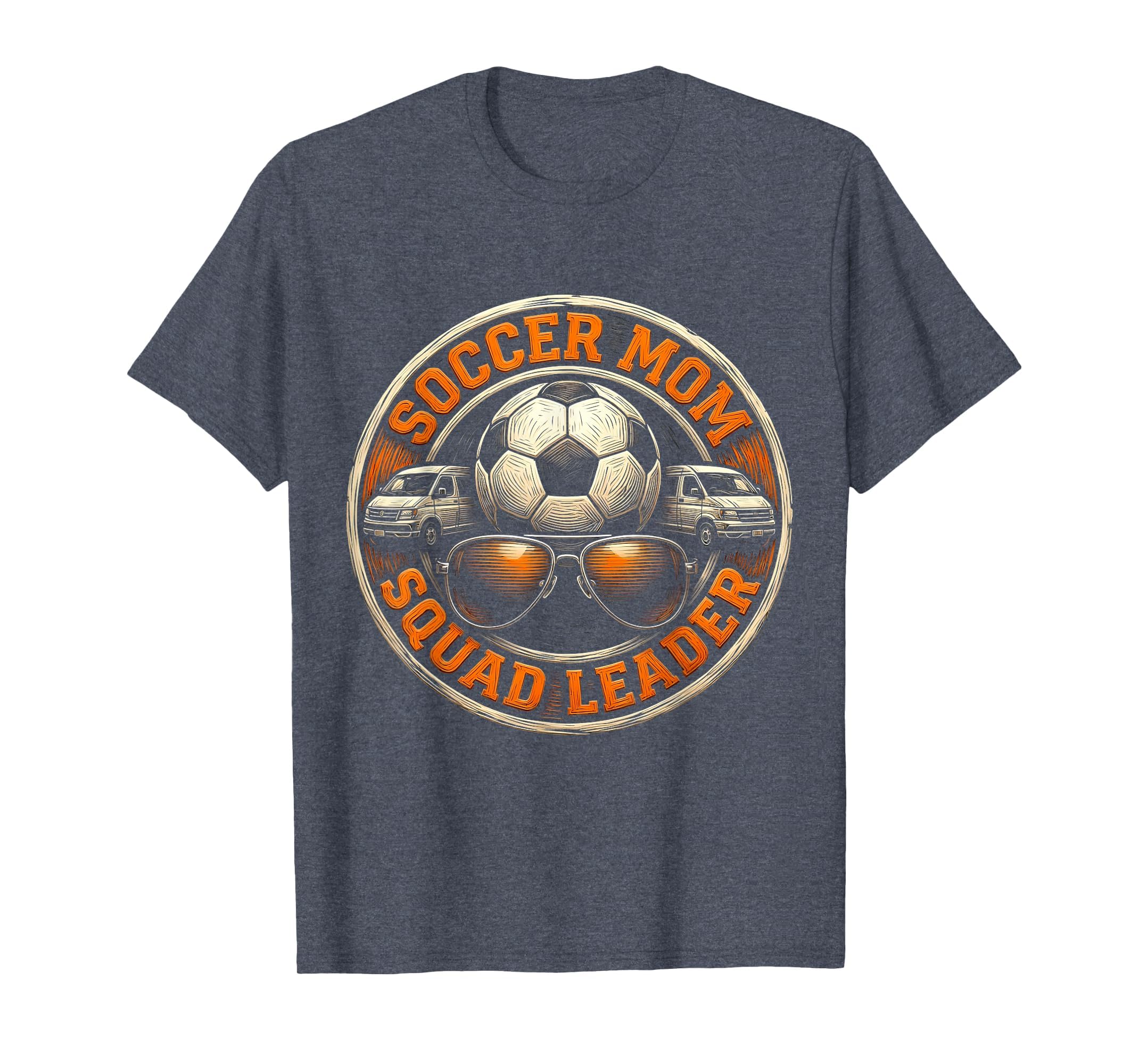 Soccer Mom Squad Leader Funny T-Shirt - Fun Novelty Design Unisex - T-Shirt, Sweatshirt, Hoodie