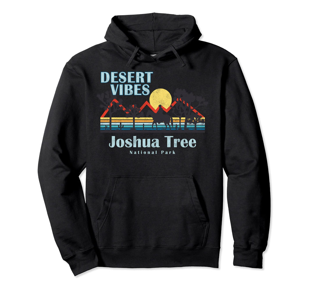 Desert Vibes Joshua Tree National Park Hoodie - Aesthetic Graphic Unisex - T-Shirt, Sweatshirt, Hoodie