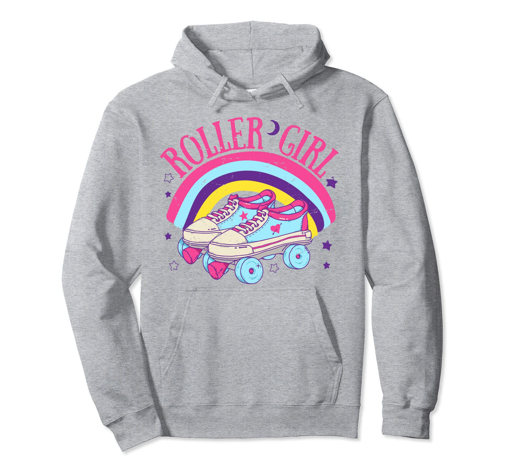 Roller Skater Skating 70S 80S Skates Hoodie - Trendy Graphic for Adults - T-Shirt, Sweatshirt, Hoodie