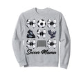 Soccer Mama Bow Soccer Mom Mommy Mothers Sweatshirt - Graphic Print Unisex - T-Shirt, Sweatshirt, Hoodie
