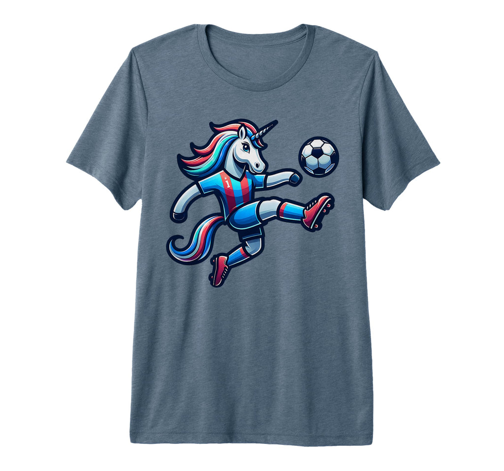 Footballer Unicorn Fans Soccer Team T-Shirt - Streetwear Style Unisex - T-Shirt, Sweatshirt, Hoodie