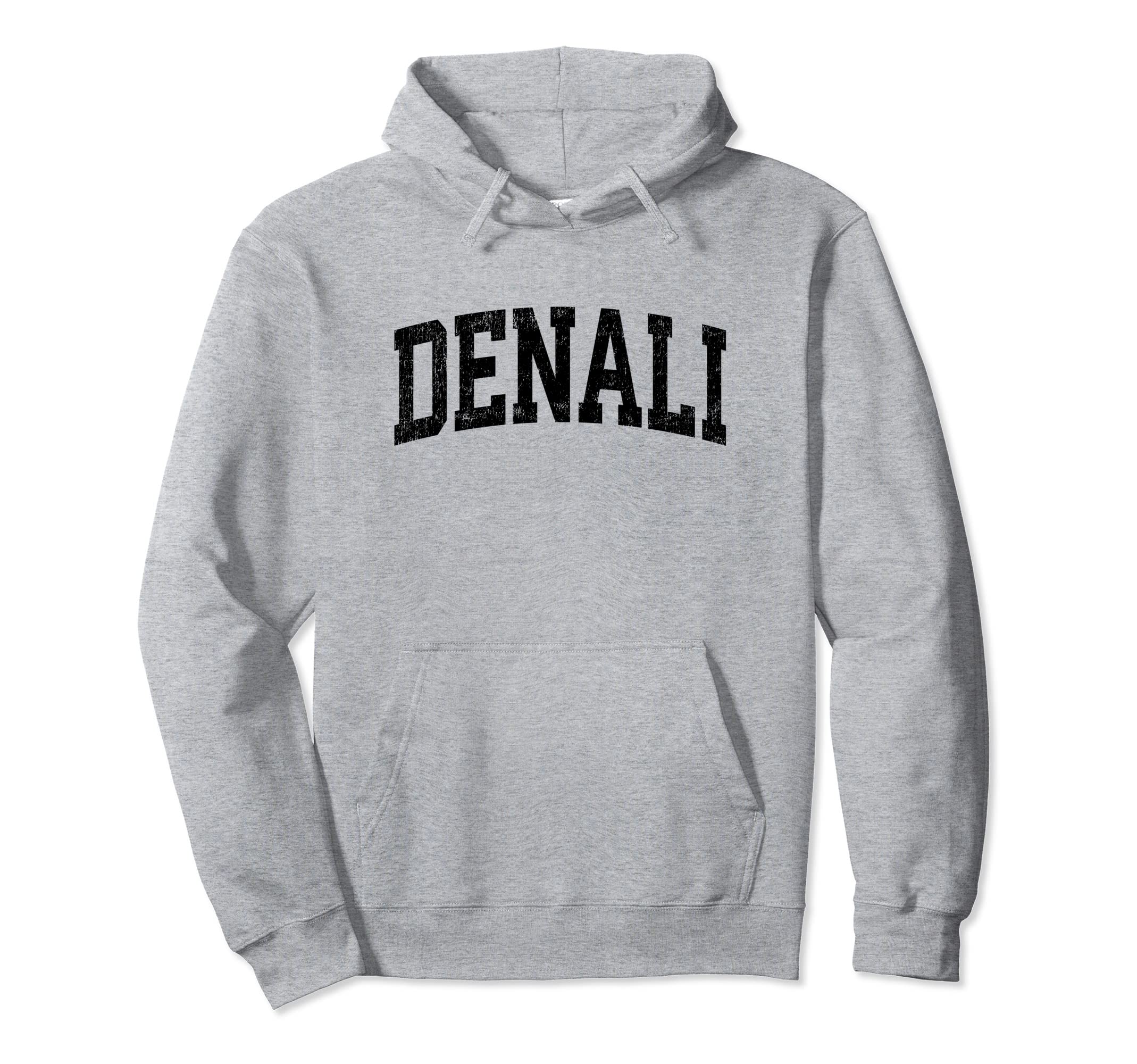 Denali National Park Alaska Athletic Sports Hoodie - Trendy Graphic Unisex - T-Shirt, Sweatshirt, Hoodie