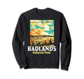 Badlands National Park South Dakota Wpa Sweatshirt - Graphic Print Unisex - T-Shirt, Sweatshirt, Hoodie