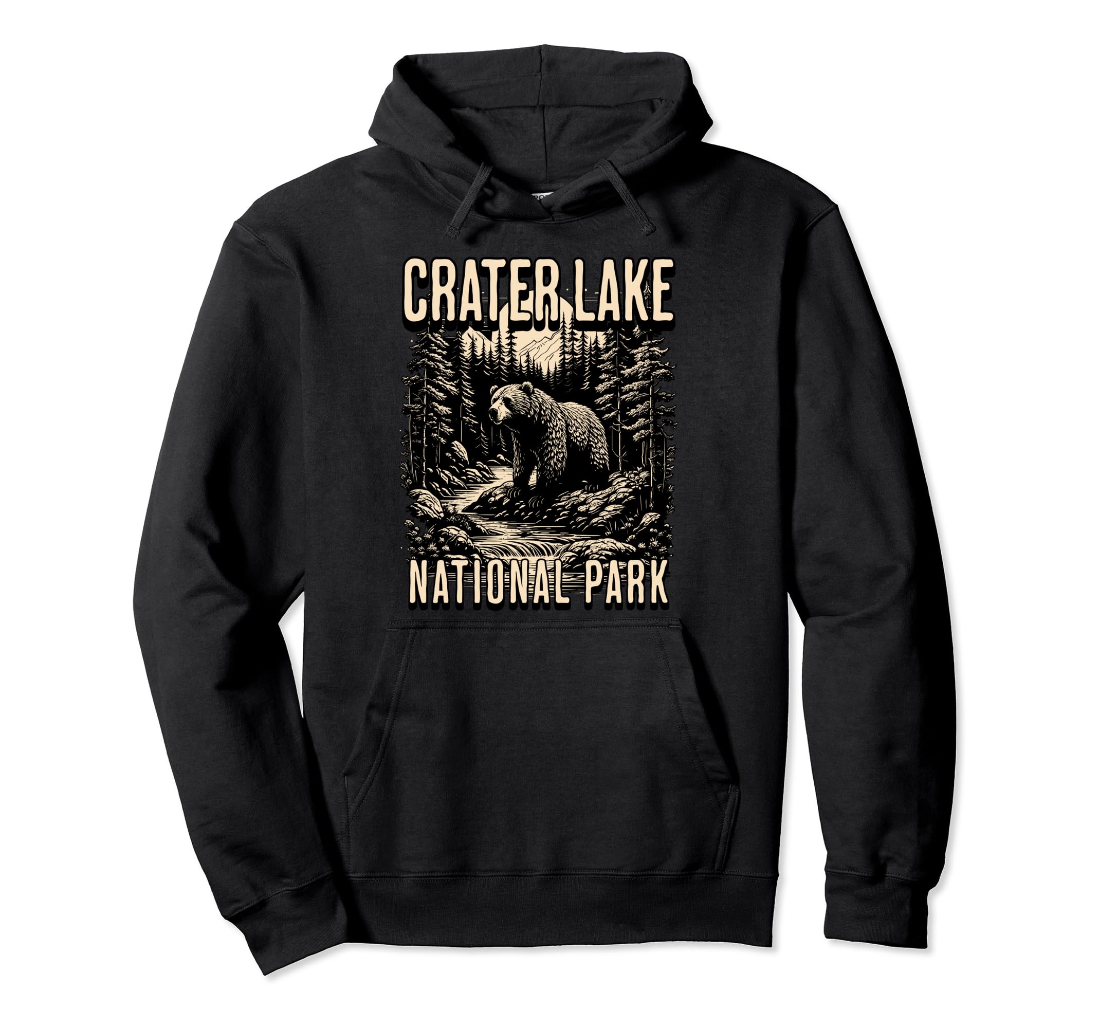 Crater Lake National Park Oregon Usa Hoodie - Aesthetic Graphic Unisex - T-Shirt, Sweatshirt, Hoodie