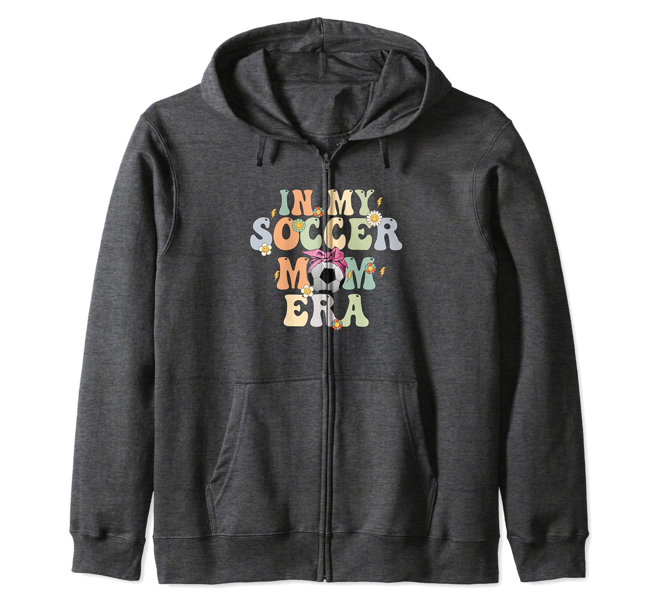 Groovy My Soccer Mom Era Sweatshirt - Casual Everyday Wear Men Women - T-Shirt, Sweatshirt, Hoodie