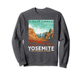 Yosemite National Park Valley Wpa Sweatshirt - Custom Art Print for Adults - T-Shirt, Sweatshirt, Hoodie