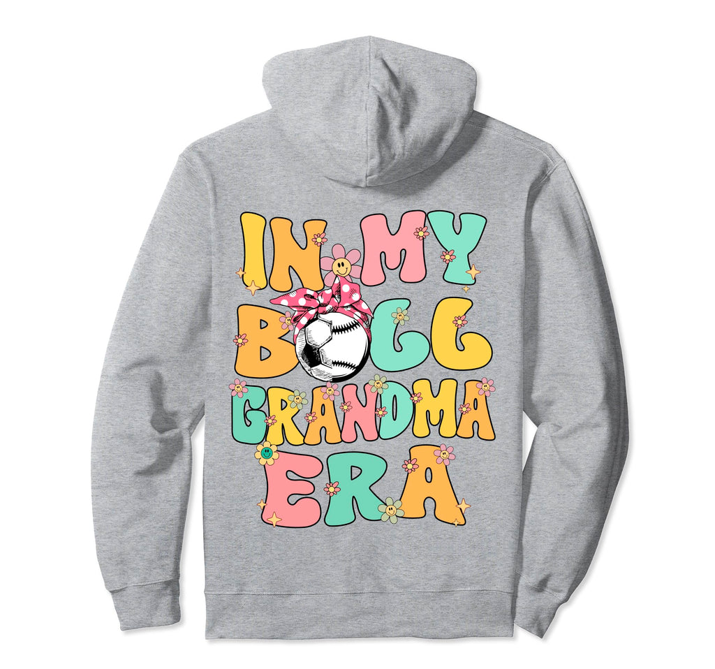 My Ball Grandma Era Groovy Baseball Hoodie - Fun Novelty Design Unisex - T-Shirt, Sweatshirt, Hoodie