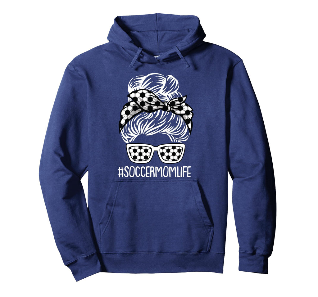 Soccer Mom Life Mothers Day Sport Lover Hoodie - Graphic Print for Adults - T-Shirt, Sweatshirt, Hoodie