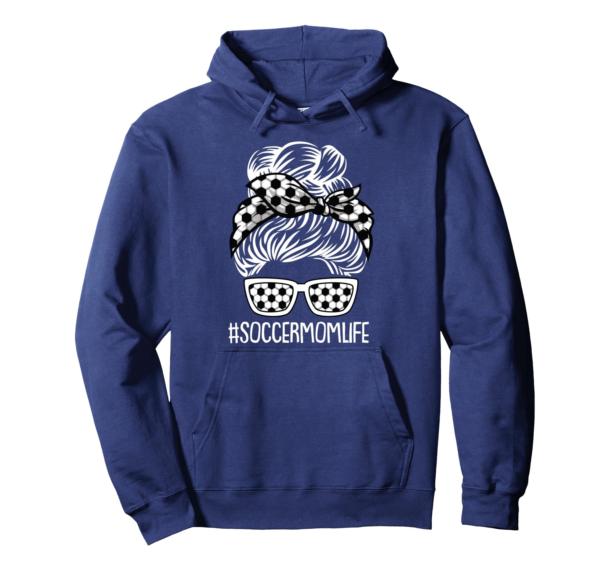 Soccer Mom Life Mothers Day Sport Lover Hoodie - Graphic Print for Adults - T-Shirt, Sweatshirt, Hoodie