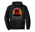 Devils Tower National Monument Wyoming Hoodie - Trendy Graphic for Adults - T-Shirt, Sweatshirt, Hoodie