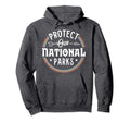 National Parks Conserve Environmental Hoodie - Novelty Apparel for Adults - T-Shirt, Sweatshirt, Hoodie