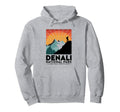 Denali National Park Hiking Nature Hoodie - Aesthetic Graphic Unisex - T-Shirt, Sweatshirt, Hoodie