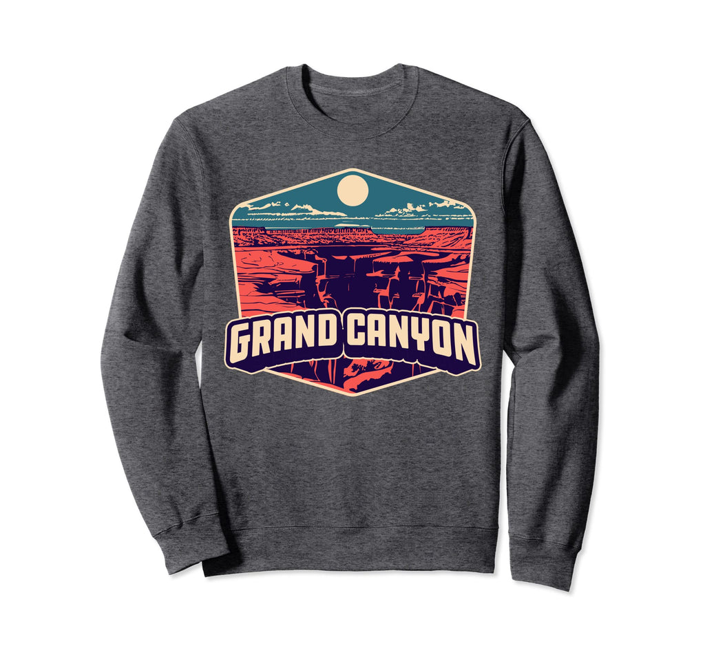 Grand Canyon Outdoor Badge National Sweatshirt - Minimalist Print Unisex - T-Shirt, Sweatshirt, Hoodie