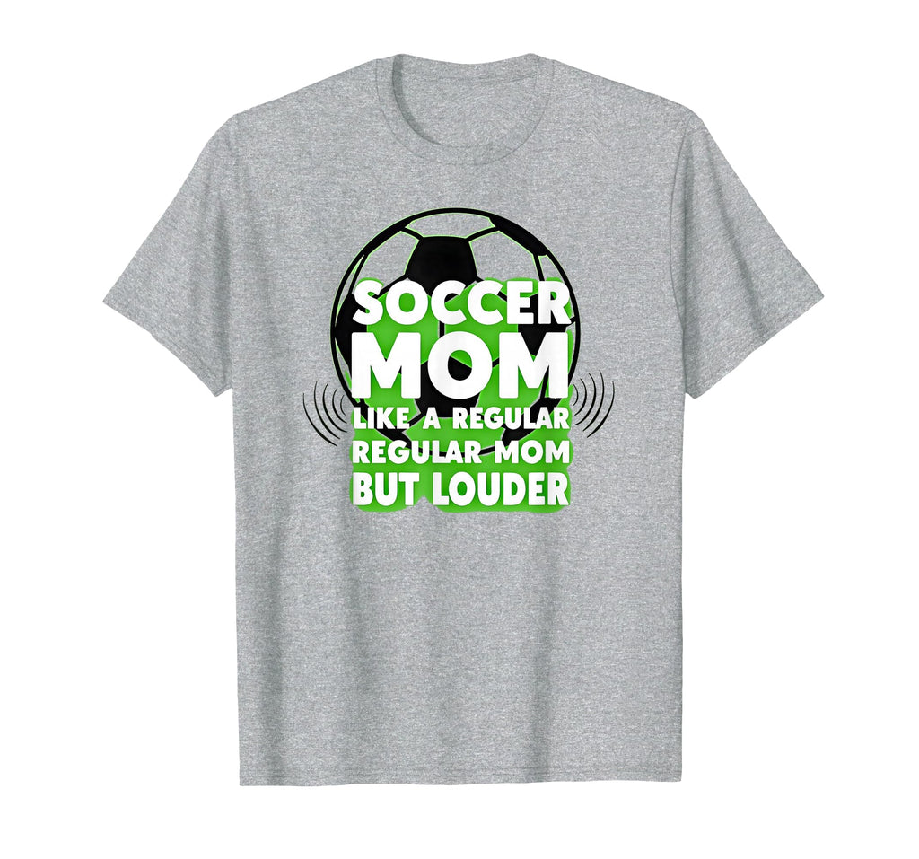 Soccer Mom Like Regular Mom But Sweatshirt - Aesthetic Graphic Men Women - T-Shirt, Sweatshirt, Hoodie